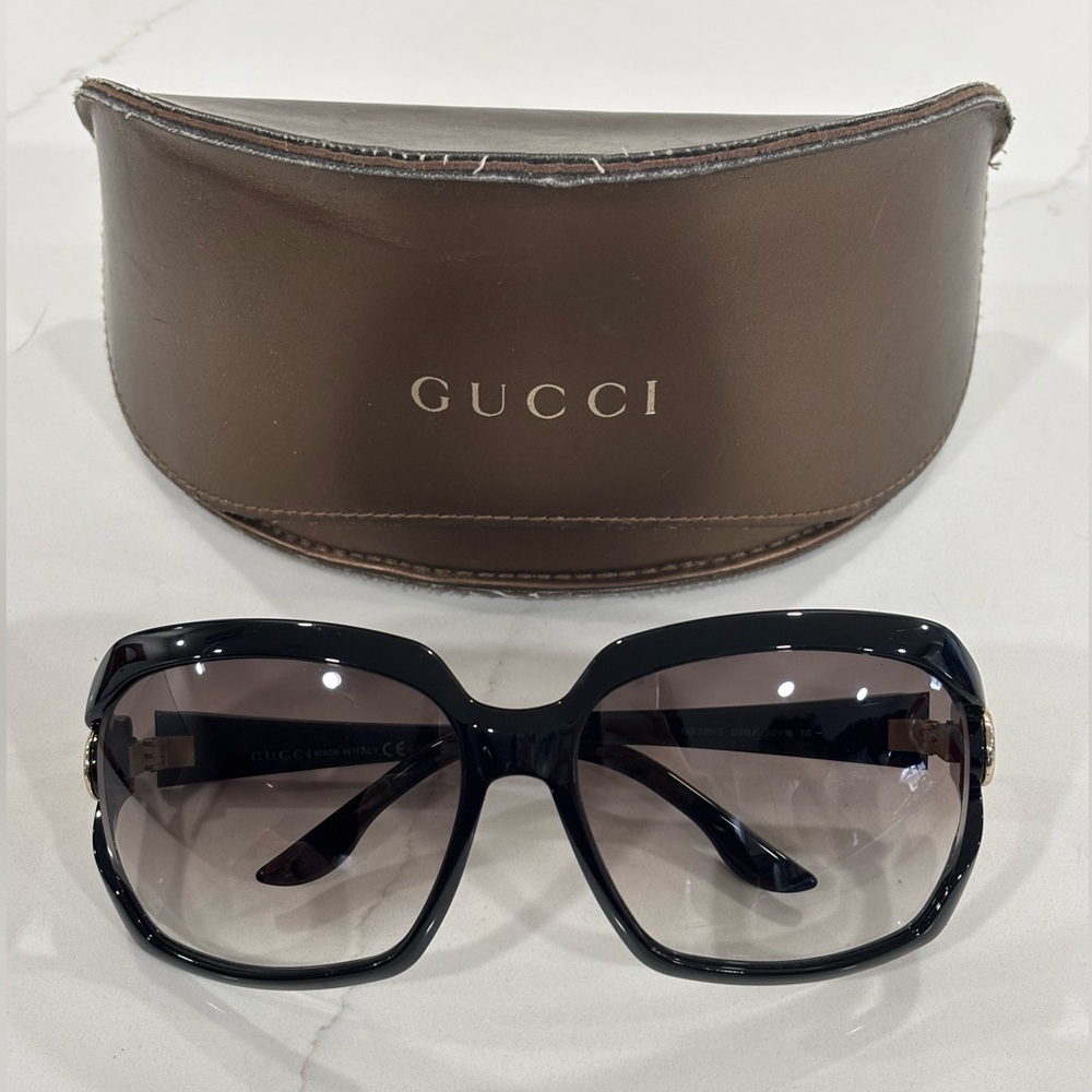 AUTHENTIC GUCCI Acetate GG3110/S Sunglasses in Black